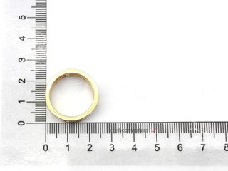 alianza oro 18k con piedra con circonita