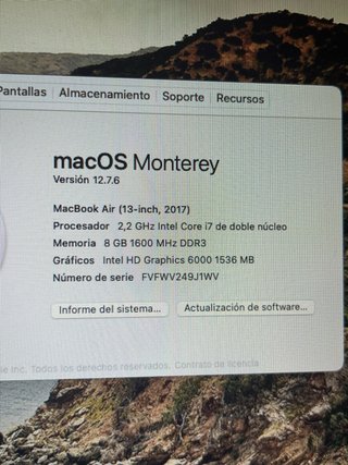 MacBook Air 13 (13-inch, 2017)