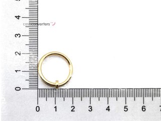 anillo oro 18k