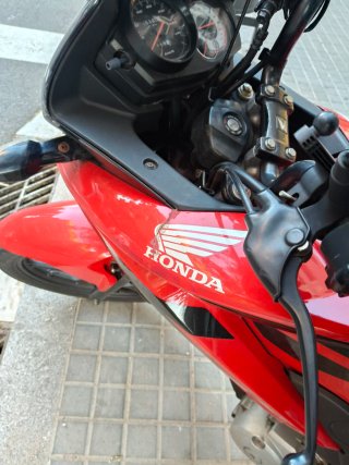 Honda CBF 125 2012 Roja y Negra