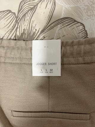 Pantalones cortos Zara beige