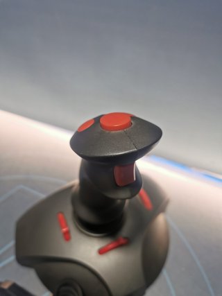 Joystick vintage Boeder model P-9, para pc