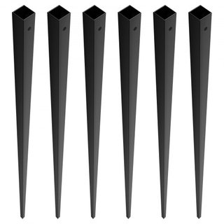 Balustres Metálicos para Escaleras, 44'' x 0.5'' Spindles Decorativos de Aleación de Aluminio, Paquete de 31 Balustres para Deck con Tornillos, Barandilla Recta Clásica Hueca Recubierta de Polvo N...