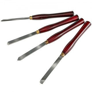 Conjuntos de Cinceles de Madera 8pcs Cinceles de Torno 7INCH/17CM Cinceles de Carpintería 9INCH Herramientas de Torno de Madera Cinceles de Madera Herramientas de Torno Caja de Herramientas para T...