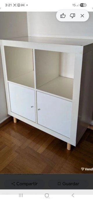 Pack 2 accesorios  Puertas para Kallax Ikea