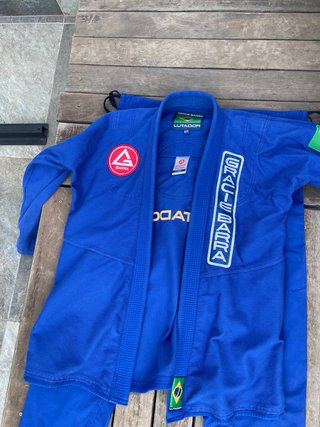 Kimono Gracie Barra Azul Lutador talla A2L
