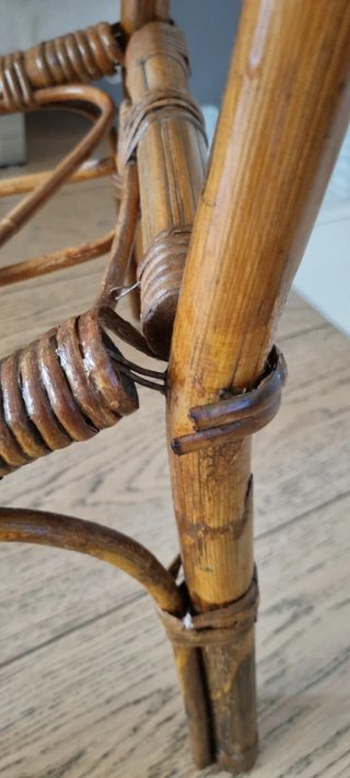 Tavolino Vintage Bambù