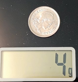 Antigua Moneda 1 Peseta 1937