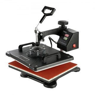 Máquina de Prensa Térmica 8 en 1 38x30cm Prensa para Camisetas Máquina de Impresión de Tazas Máquina Multifuncional de Transferencia Térmica para Camisetas Tazas Gorras Placas Impresión por Sublim...