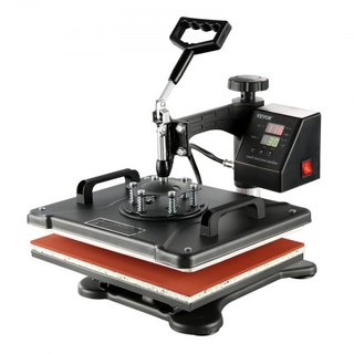 Máquina de Prensa Térmica 8 en 1 38x30cm Prensa para Camisetas Máquina de Impresión de Tazas Máquina Multifuncional de Transferencia Térmica para Camisetas Tazas Gorras Placas Impresión por Sublim...