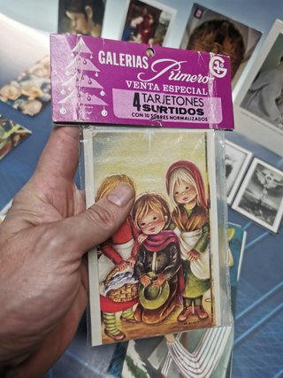 18 cartoline religiose da collezione in carta