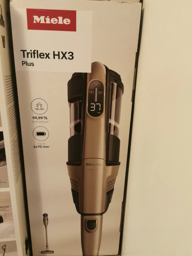 Aspiradora Miele Triflex HX3 Plus Aqua solo und