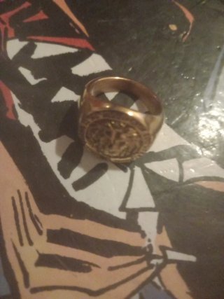 Anillo Chapado Oro 24k