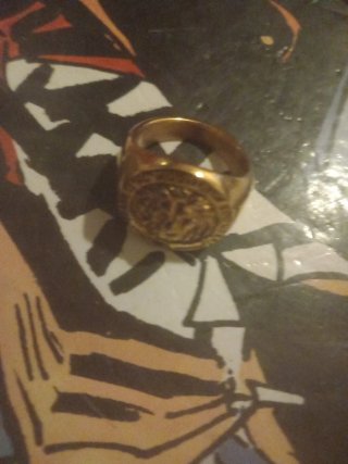 Anillo Chapado Oro 24k