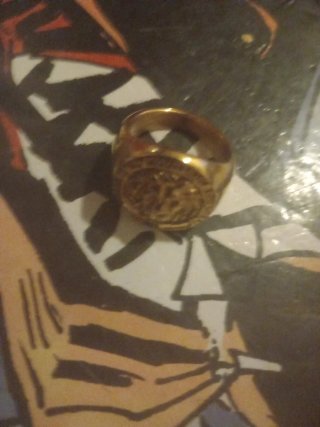 Anillo Chapado Oro 24k