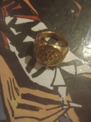 Anillo Chapado Oro 24k