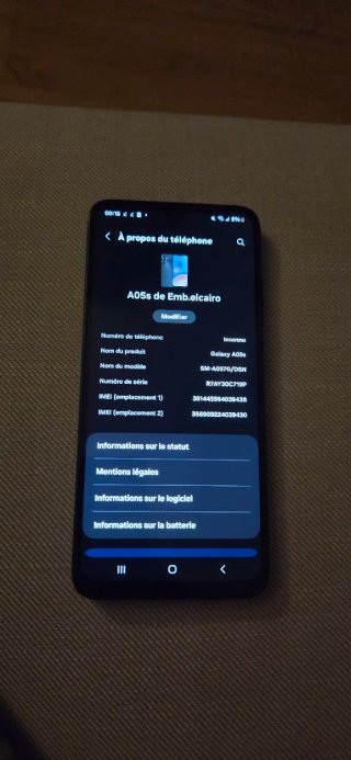 Samsung Galaxy A05s Negro