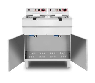 Freidora Industrial Eléctrica Doble