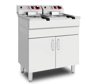 Freidora Industrial Eléctrica Doble