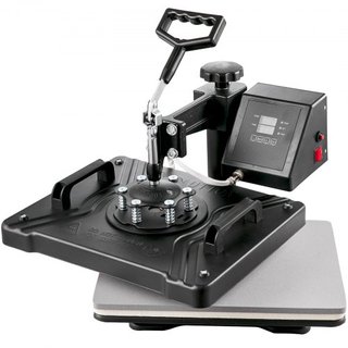 Máquina de Prensa Térmica 6 en 1 38x30cm Prensa para Camisetas Máquina de Impresión de Tazas Máquina Multifuncional de Transferencia Térmica para Camisetas Tazas Gorras Placas Impresión por Sublim...