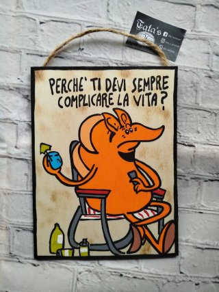 Quadretto Armadillo Zerocalcare