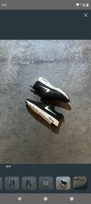 Zapatillas Nike Air Max Negras Blancas