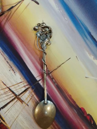 Set 3 Cucchiaini Argento Decorati