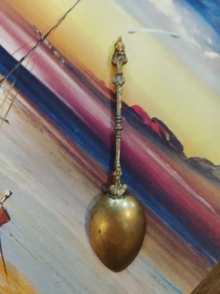 Set 3 Cucchiaini Argento Decorati