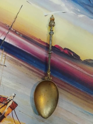 Set 3 Cucchiaini Argento Decorati