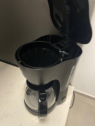 Cafetera OK. Negra Goteo
