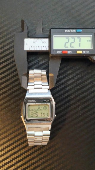 Reloj Seiko digital A229-5030 Vintage años 1970s