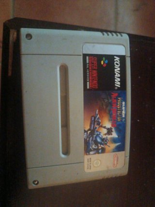 Super Probotector SNES PAL Konami Shooter