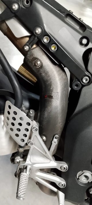 Línea Escape Akrapovic Honda CBR 1000rr 2005