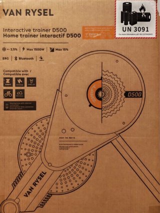 Rodillo bicicleta Van Rysel transmisión directa
