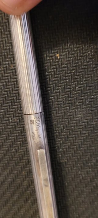 Bolígrafo Dupont plata