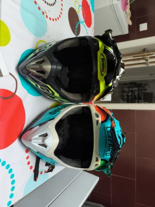Casco Motocros Leopard SHIRO  casco 63 € los 2 110