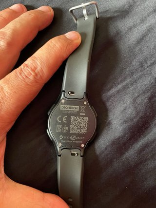 Reloj Digital Decathlon Negro cronómetro W200