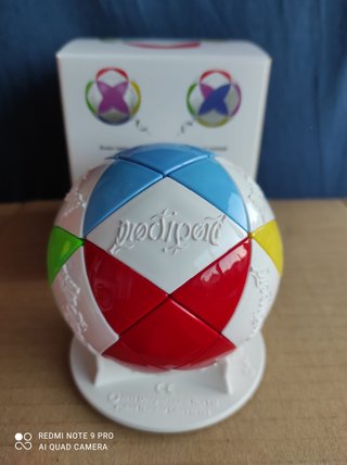 Puzzle Vintage "Dioptipoid 1.0" Cubo Rubik Esfera.