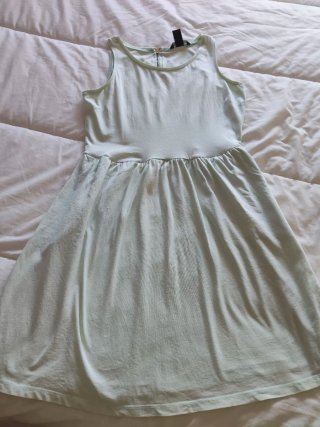 Vestido H&M verde
