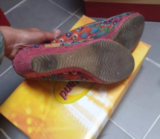 Scarpe Graceland zeppa fantasia colorata