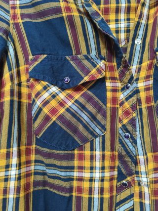 Camisa cuadros talla M