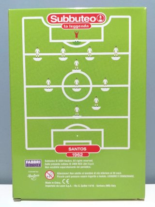 Subbuteo La Leggenda Squadra Santos 1962 Nuova
