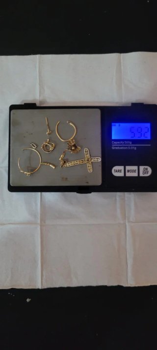 Lote de Joyas de Oro