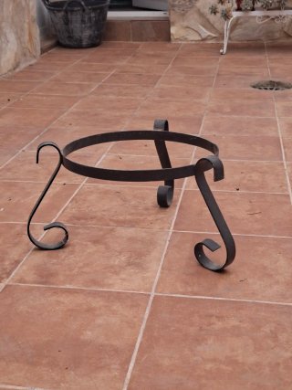 Macetero forja grande 40cm
