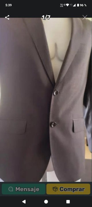 Traje Armani Gris