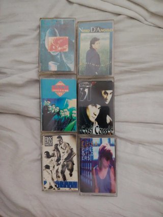 Lotto 20 musicassette non originali