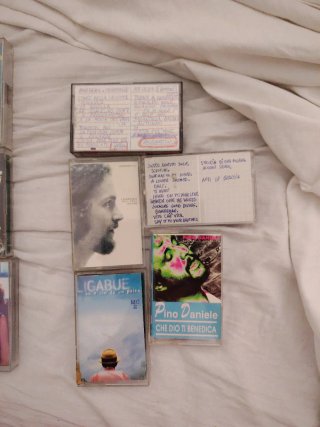 Lotto 20 musicassette non originali