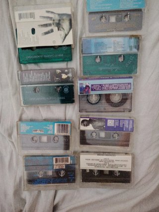 Lotto 20 musicassette non originali