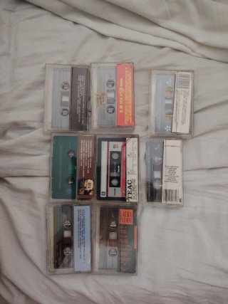 Lotto 20 musicassette non originali