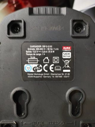 Batería y cargador  12V Li-Ion DURO PRO